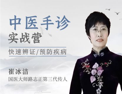 崔冰洁中医手诊实战营视频课