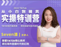 Seven漆《国内&TIKTOK短视频直播训练营》