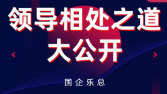 领导相处之道大公开【完结】