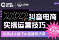 一群宝宝《2022抖音电商实操运营技巧》