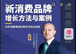 王岑：新消费品牌增长方法与案例（爆款视频课