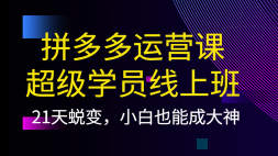 纪主任 拼多多课程