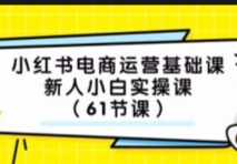 小红书电商基础课【网盘资源】