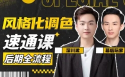 风格化调色：后期全流程速通课【网盘资源】