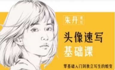 朱丹头像速写基础课第6期【网盘分享】