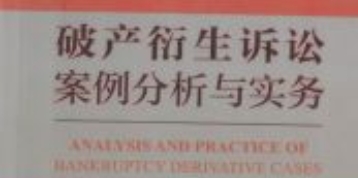 破产衍生案例分析与实务 202310 申林平，傅莲芳