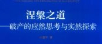 涅槃之道：破产的应然思考与实然探索 201901 叶建