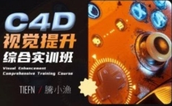 腾小渔C4D视觉提升综合实训班2023年【网盘资源】