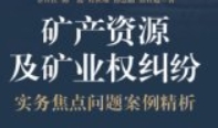 矿产资源及矿业权纠纷实务焦点问题案例精析