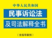 中华人民共和国民事诉讼法及司法解释全书（含