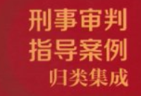 刑事审判指导案例归类集成 pdf电子版下载